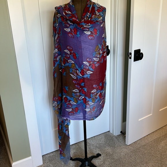 Wrap from Vivante by USA and red hat brooch or pendant for the Red Hat Society - Picture 4 of 17